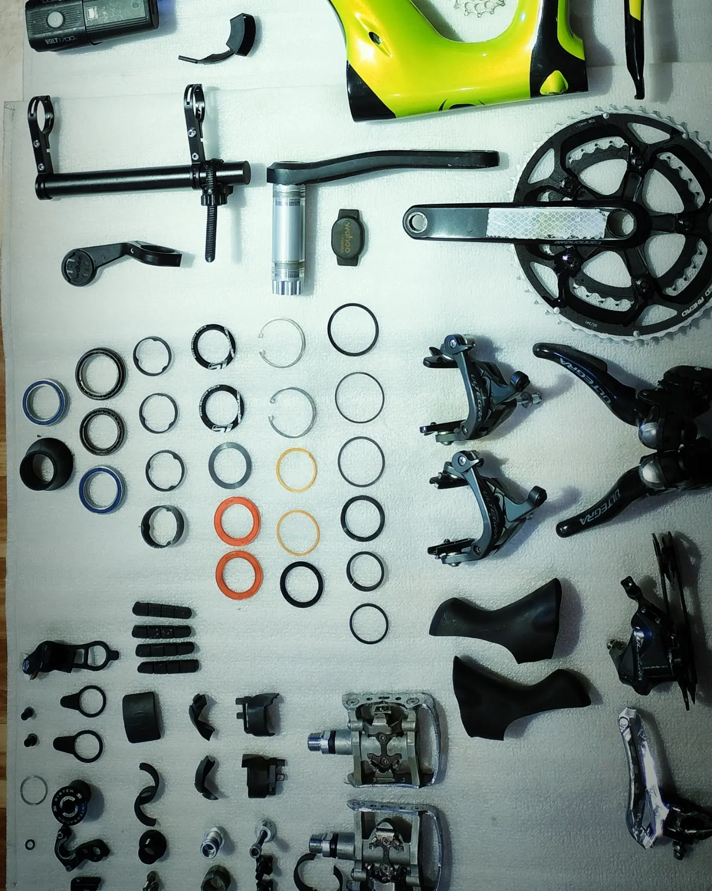 Rebuilt with Shimano GRX